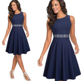 New Round Neck Women's Summer Lace