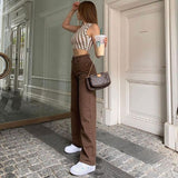 Retro Brown Pants-Outfit