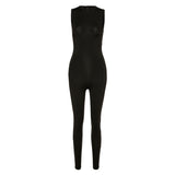 Spring Sleeveless Slim Fit High Sports