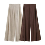 Fongt Women's 2025 Summer New Chinese Elegant Vintage V-Necked Pants Set