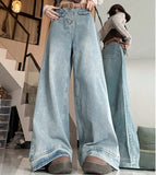 Vintage High Waist Wide Leg Jeans-Outfit