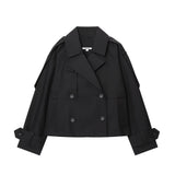 Fongt Women's Clothing Explosion Fashion Splash-Proof Short Wind Coat