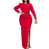 Fongt Large Size Women's Dress 2025 New Mesh Splicing Dress Dress Dress Dress