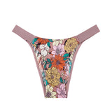 Silk Scarless Thong Women's New Printing Low-Waist Sexy T-Pants Hot Seduction Yoga Invisible Pants
