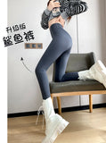 Fongt Shark Pants Female Summer Tight Belly And Butt Sports Leggings Yoga