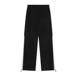 Star Patch Baggy Sweatpants-Outfit