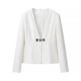 Fongt New Women's Clothing Mature Temperament Commuting Solid Suit Suit
