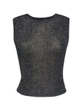 Black Semi-Transparent Metallic Tank
