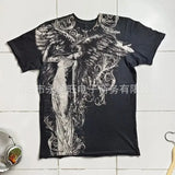 Fongt New Concert T-Shirt Summer Korean Version Of Fashion Print Short-Sleeved Loose