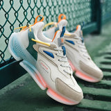 Arrivals Men Running Shoes Breathable Mesh Sneakers High Quality Rubber No-slip Cushioning Outsole Jogging Shoes