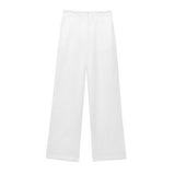 Fongt Autumn And Winter Straight Trousers Double Buckle Suit Vest Three Sets Of New Women's Fashion Commuting Suit