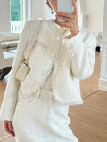 Fongt Famous Lady Small Fragrant Suit Women's Wool Coat Shenzhen Southern Oil European Women's Autumn And Winter New Fashion