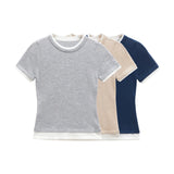 Fongt Homemade New Women's Classic Fashion Double T-Shirt 5644318