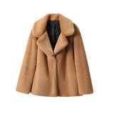 Long Faux Fur Coat-Outfit