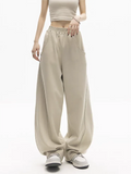 School Solid Color Baggy