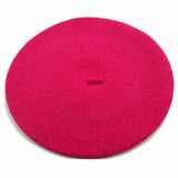 Style Vintage Unisex Women Men Wool Warm Plain Beret Beanie Hat Cap Hot Selling