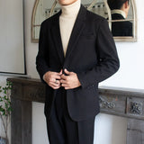 Fongt Version Of The Small Autumn And Winter Coat Casual Top Men's Suit Korean Version Of The Trendy Free Men's Suit Top Dress