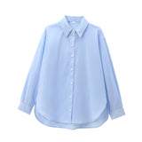 Fongt Autumn Fashion New Loose Cotton Shirt Women's M56865