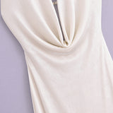 Spring Pleated Dress With Collar And Waist 8342340-Outfit