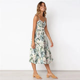 Floral Vintage Casual Sundress