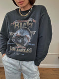 Graphic Sweatshirts for Women Fashion Letter Print Pullovers 2023 Spring Autumn Loose Punk Sweatshirt Hoodies