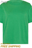 Cotton T-Shirts for Women 2023 Summer Clothing Fashion Short Sleeve Simple Tee Shirt T-Shirt Chic Female Casual Tees