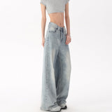 Vintage 90s Light Wash Baggy Boyfriend Jeans-Outfit
