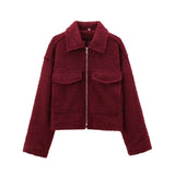 Fongt 2025 Spring And Autumn Women's Street Fashion Soft This Short Jacket Jacket D69237