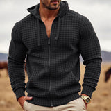 Fongt Version Of The 2025 Autumn Men's Coat Casual Jersey Wish Bump Color Zipper Shirt Multi-Color Multi-Code Cardigan