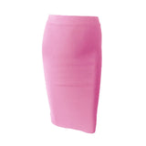 Hot Multi-Color Sexy Bag With Hip Bandid Half-Skirt Stylish Elegant And Knee Four Seasons
