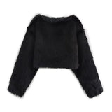 Fongt Women's Clothing 2025 Autumn And Winter New Street Fashion Four-Color Coat