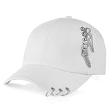Baseball Cap With Rings Snapback Trucker Hat Dad Hat Women Men Adjustable Golf Ball Sport Casual Sun