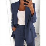 Fongt Autumn New Fashion Clip Repair Body Cardigan Temperament Blazer