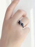 vintage bangle ring with frog