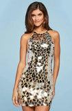 Fashion Sexy Large-Slend Sling With Dress