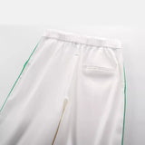 Spring Style Satin Trousers With Side Trim 7385418-Outfit