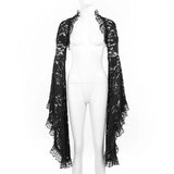 Fongt Summer New Women's Casual Pants Dark Sexy Body-In-Print Lace High-Waisted Flared