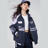 Locomotive Charge Dress Women's 2024 Spring And Autumn New Original Design Loose And Slim Jacket-Outfit