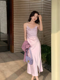 Fongt Xixi 13 Lines 2025 Spring And Summer New French Retro Collar Temperament Pearl Hanging Joint Dress 8600