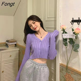 Colors Summer Cardigan Women Soft Single Breasted Crop Top Knitting Sun-proof Outwear Slim Gentle Sweater Ins Korean