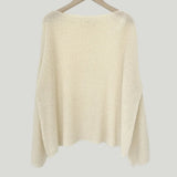 Fongt Ice Silk Sweater Women Summer 2023 New Loose Outside Wear Sunscreen Smock Versatile Air-Conditioned Top-Outfit