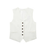 Vest 3102939 Blended Basic Casual Shorts 3103939 Suit-Outfit