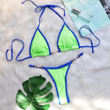 Fongt Style 2023 Web Celebrity Sexy Bikini Quilting Metal