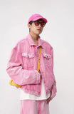 Denim Jacket & Pants Two Piece