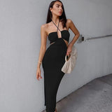 Out Backless Corset Midi