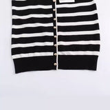And Winter New Row Buckle Knitted Coat 0506110-Outfit