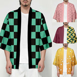 Slayer Kimetsu No Yaiba Characters Cosplay Kimono Haori Cool Coat Shirt Men Women