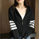 Knitted Cardigan Jackets Spring Fall Women's Sweaters Sweatshirts New 4xl Korean Knitwear Gilet Coats Casual Malhas