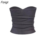 Front Tube Top 703-0-Outfit