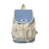 Aesthetic Patchwork Backpack-Outfit
